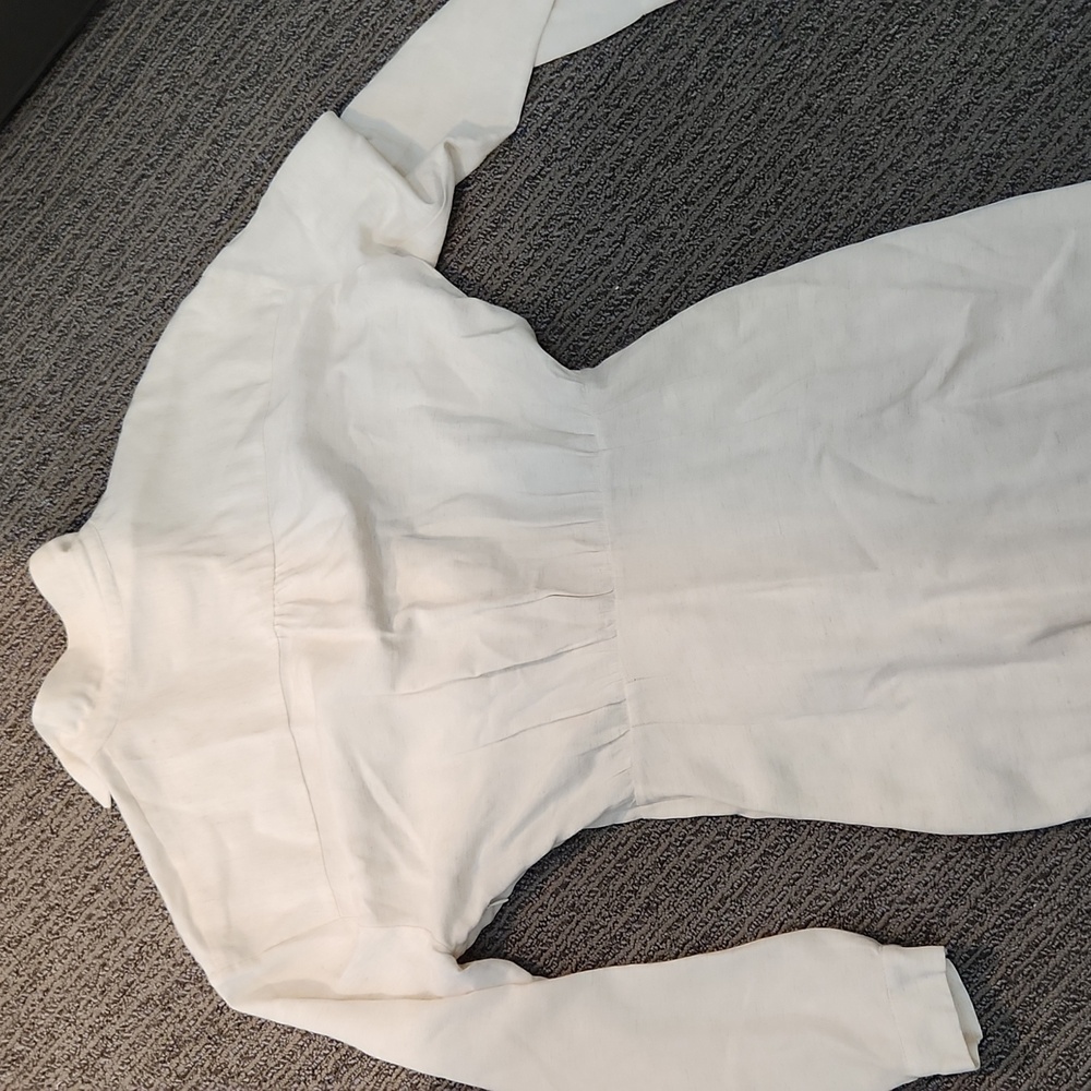 Anthropologie V Neck Knot Front Dress Size 8 - Picture 14 of 15